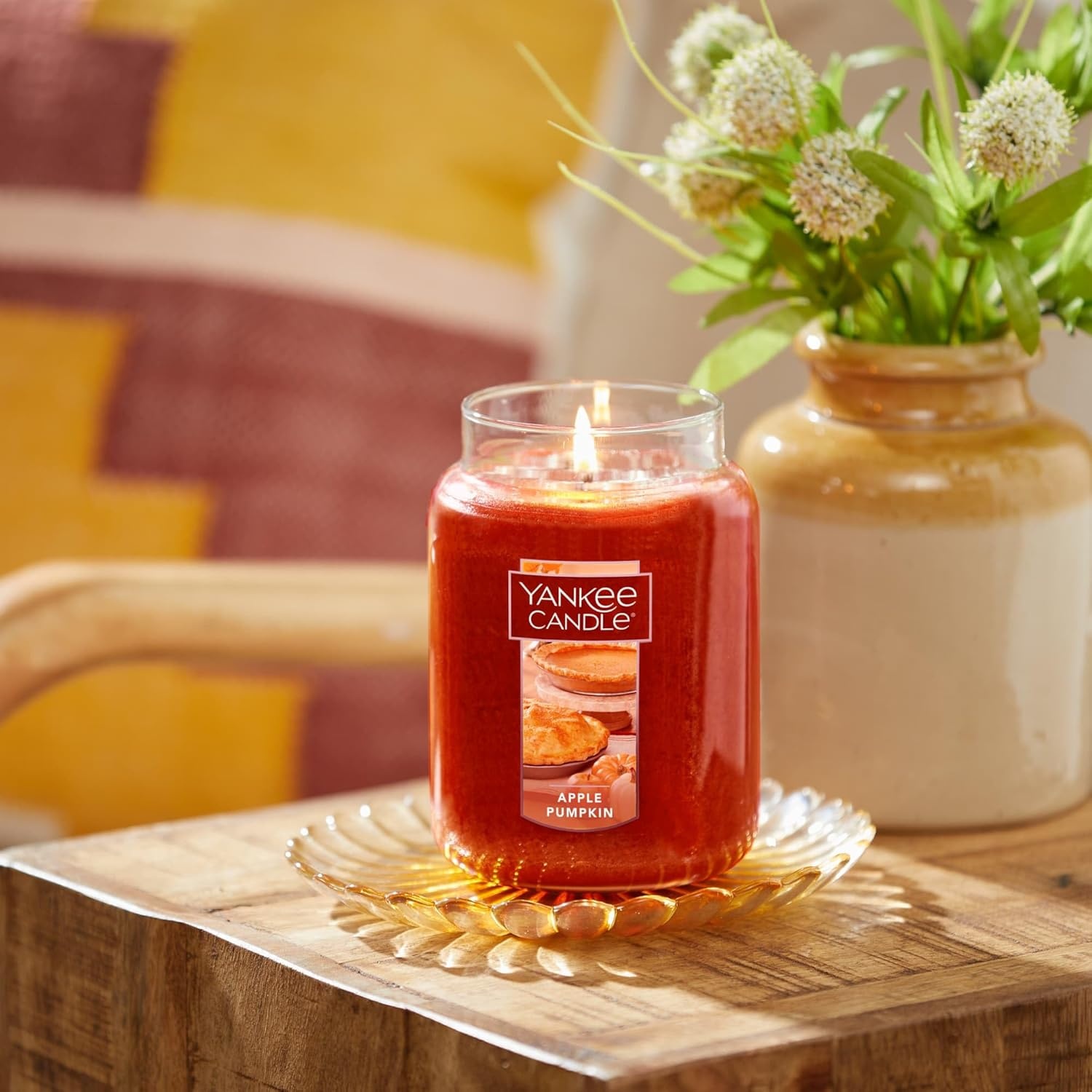 image:imageYankee Candle Apple Pumpkin Original Large Jar Scented Candle