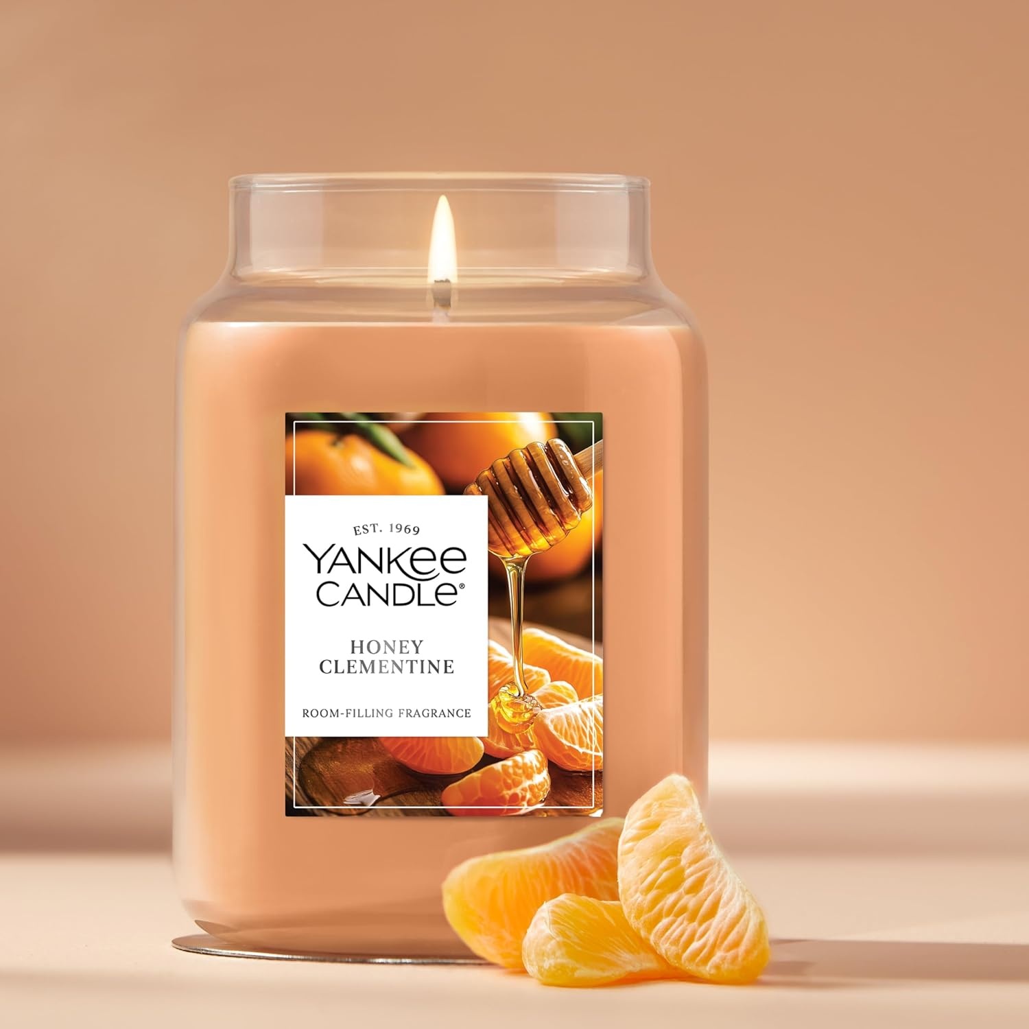 image:imageYankee Candle Black Cherry Scented Candle 22oz Large Jar with up to 150 Hour Burn Time GiftableHoney Clementine