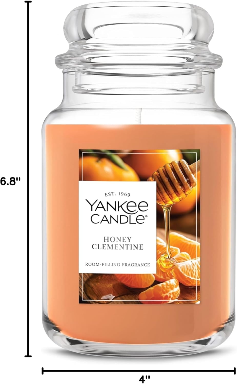 image:imageYankee Candle Black Cherry Scented Candle 22oz Large Jar with up to 150 Hour Burn Time GiftableHoney Clementine