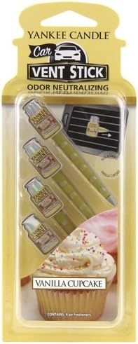 image:imageYankee Candle Car Air Fresheners Car Vent Stick Bahama Breeze Scented Includes 4 Odor Neutralizing Sticks Each Lasts Up To 2 Weeks1 Count Pack of 1