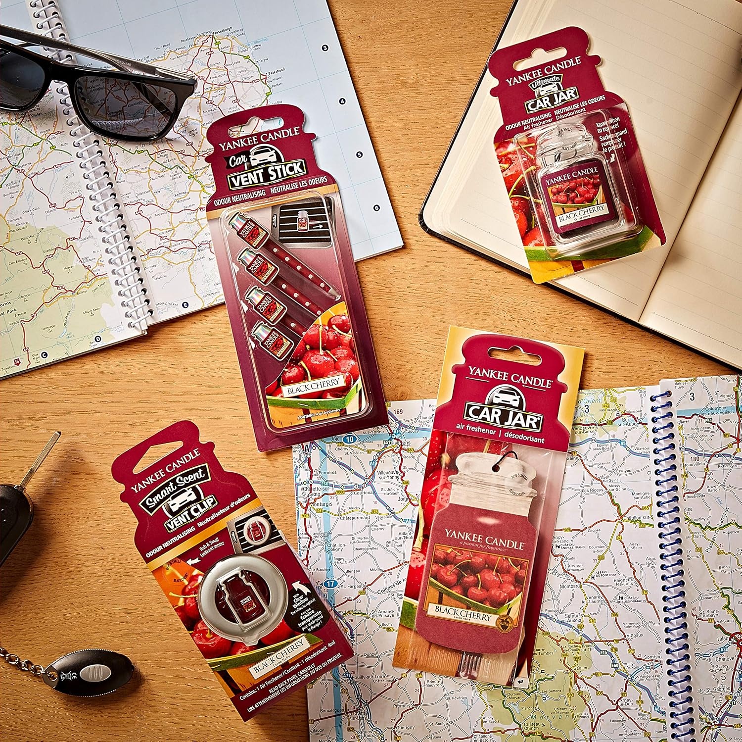 image:imageYankee Candle Car Air Fresheners Car Vent Stick Bahama Breeze Scented Includes 4 Odor Neutralizing Sticks Each Lasts Up To 2 Weeks1 Count Pack of 1
