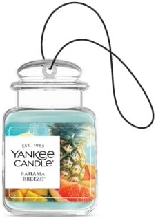 image:imageYankee Candle Car Jar Ultimate Air Freshener Hanging Car Freshener Long Lasting Car Fragrance Bahama Breeze Pack of 1Bahama Breeze