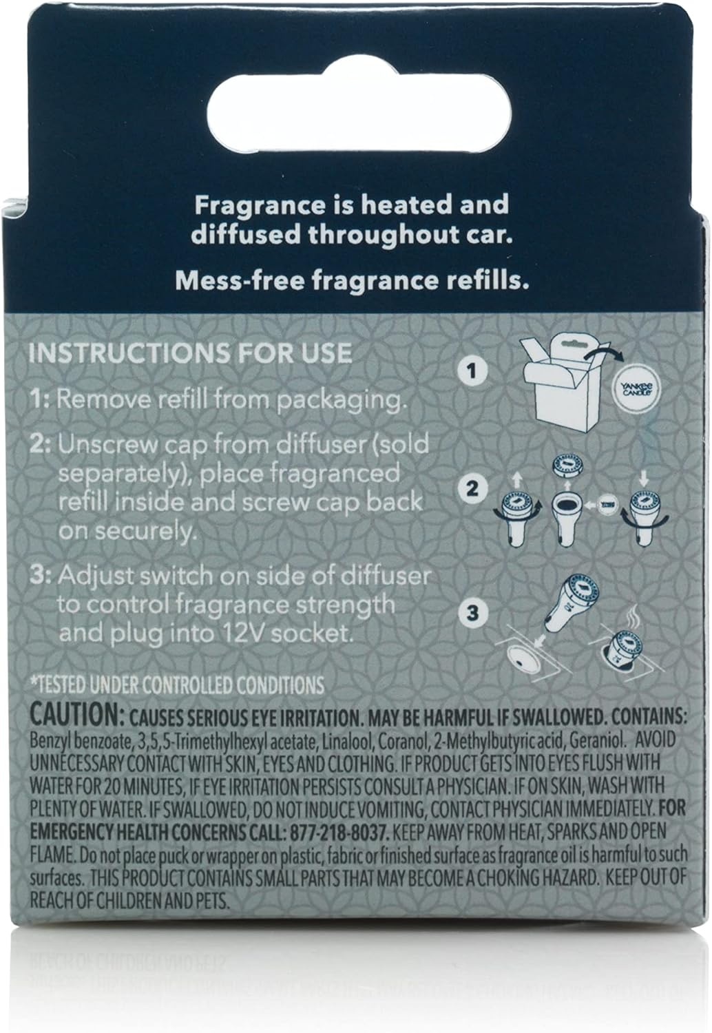 image:imageYankee Candle Car Powered Fragrance Diffuser Refill Midsummer NightCoconut Beach