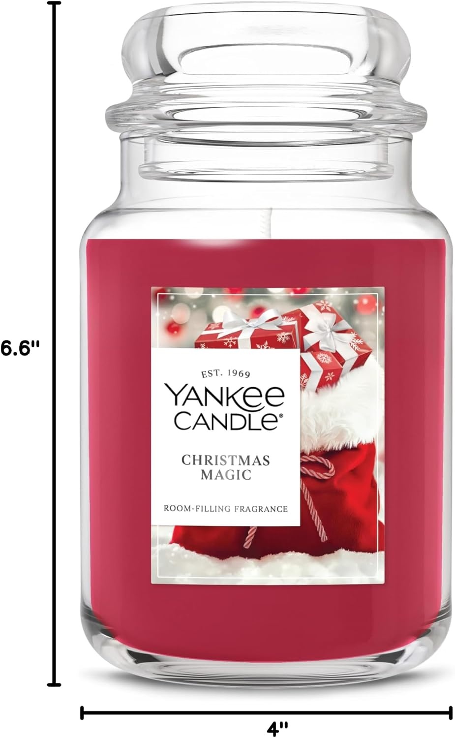 image:imageYankee Candle Christmas Cookie Scented Candle 22oz Large Jar with up to 150 Hour Burn Time GiftableChristmas Magic