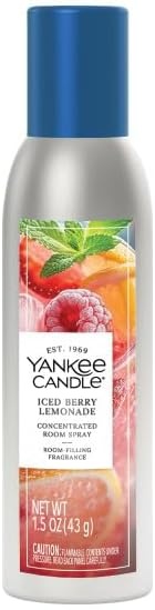 image:imageYankee Candle Concentrated Room Spray Air Freshener Instant Home Fragrance Odor Eliminating Spray Iced Berry Lemonade Pack of 3Iced Berry Lemonade