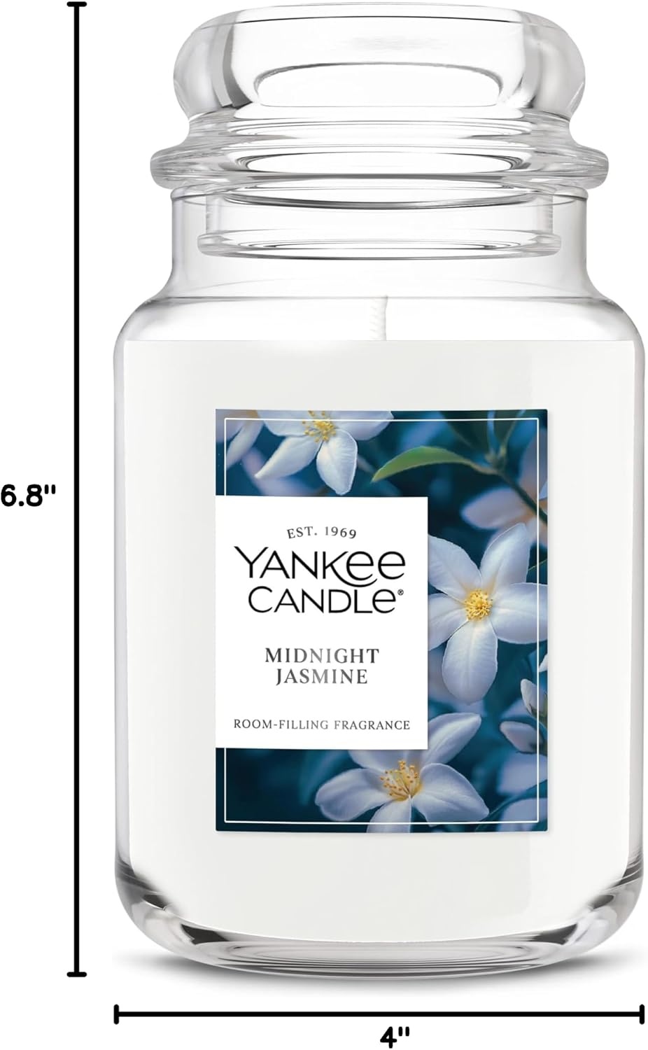 image:imageYankee Candle Dried Lavender amp Oak Scented Candle 22oz Large Jar with up to 150 Hour Burn Time Giftable BirthdaysMidnight Jasmine