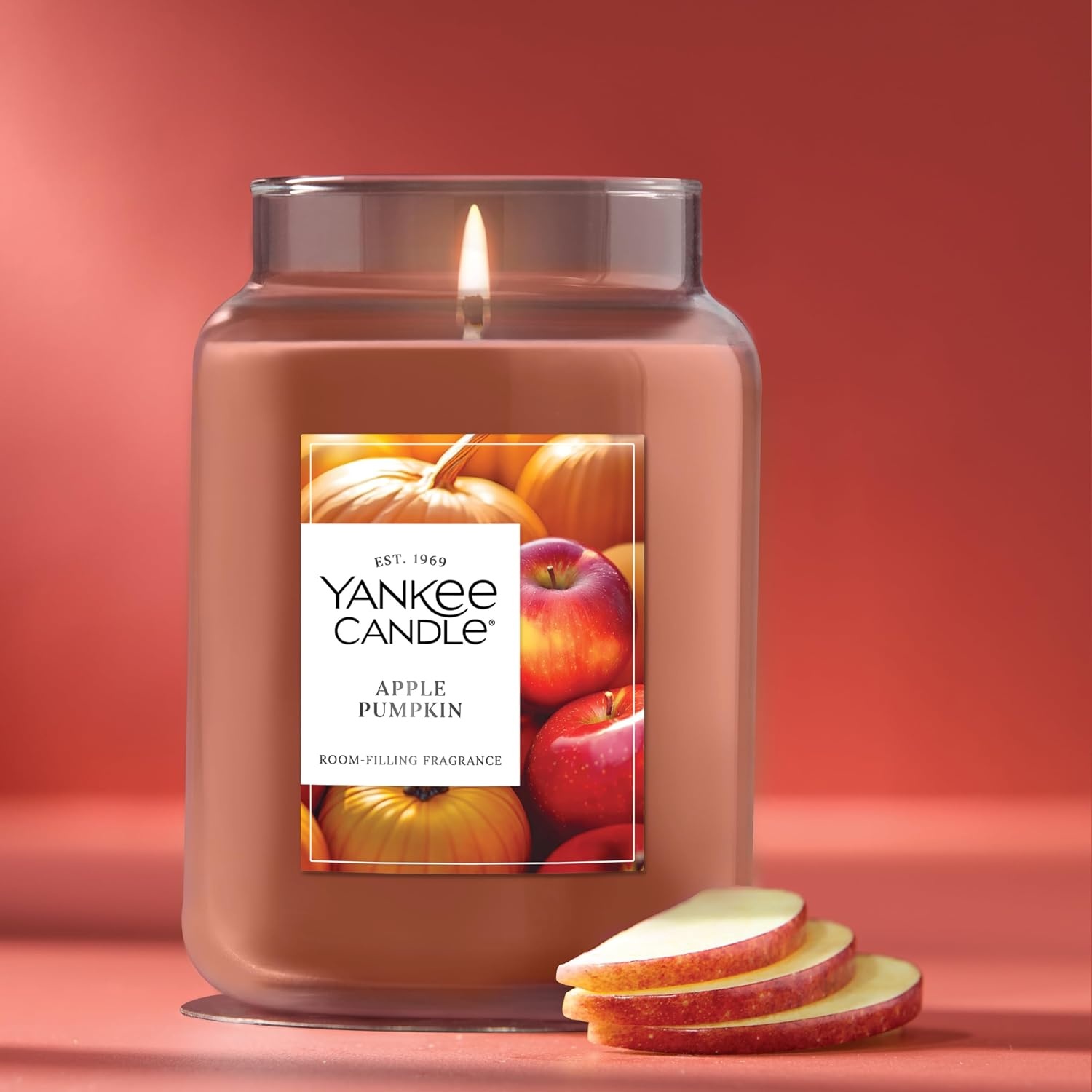image:imageYankee Candle Home Sweet Home Scented Candle 22oz Large Jar Up to 150 Hour Burn Time GiftableApple Pumpkin