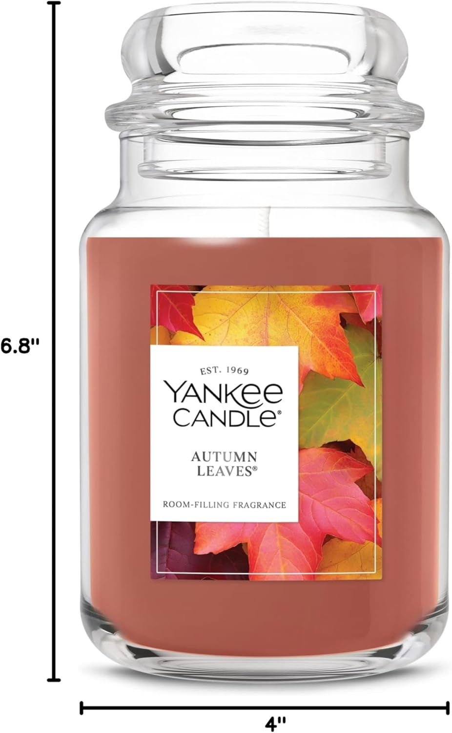 image:imageYankee Candle Home Sweet Home Scented Candle 22oz Large Jar Up to 150 Hour Burn Time GiftableAutumn Leaves