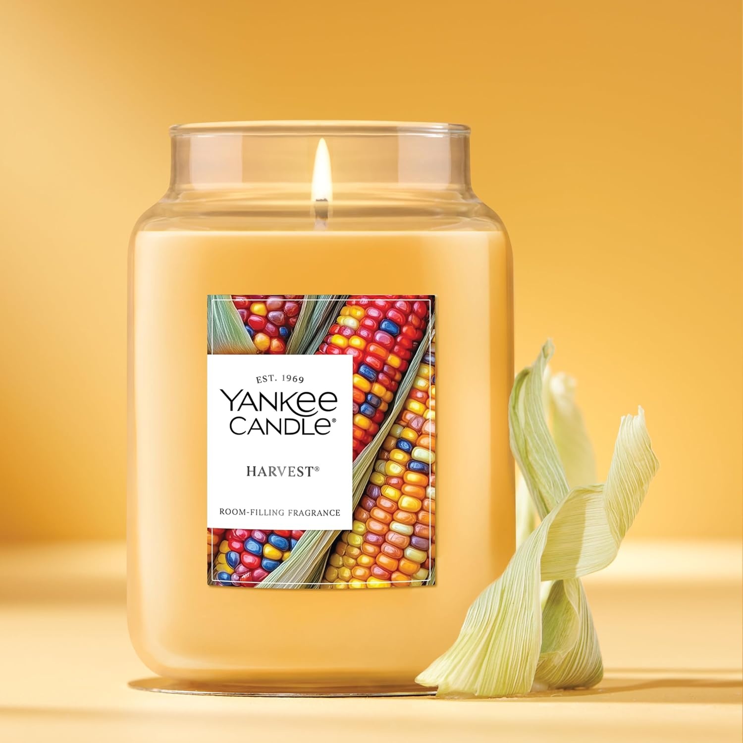image:imageYankee Candle Home Sweet Home Scented Candle 22oz Large Jar Up to 150 Hour Burn Time GiftableHarvest