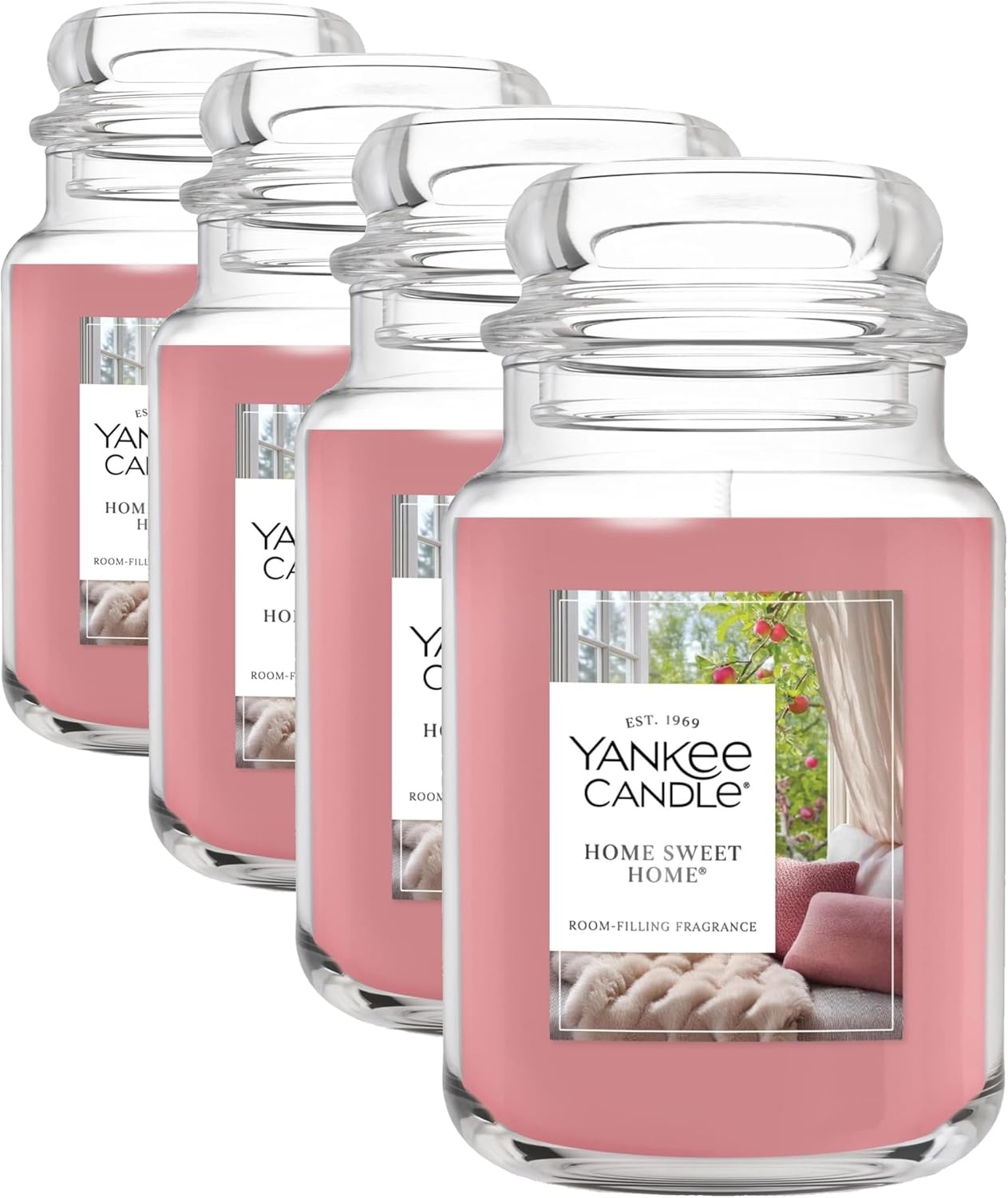 image:imageYankee Candle Home Sweet Home Scented Candle 22oz Large Jar Up to 150 Hour Burn Time GiftableHome Sweet Home