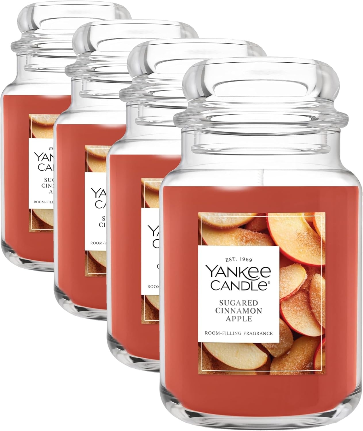 image:imageYankee Candle Home Sweet Home Scented Candle 22oz Large Jar Up to 150 Hour Burn Time GiftableSugared Cinnamon Apple