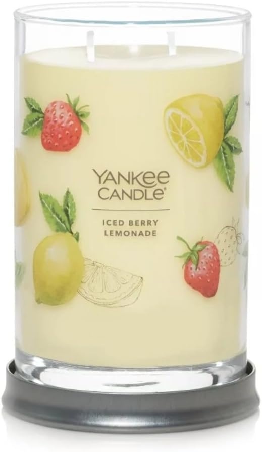 image:imageYankee Candle Iced Berry Lemonade Scented Candle 20oz Classic 2Wick Tumbler with up to 80 Hour Burn TimeIced Berry Lemonade