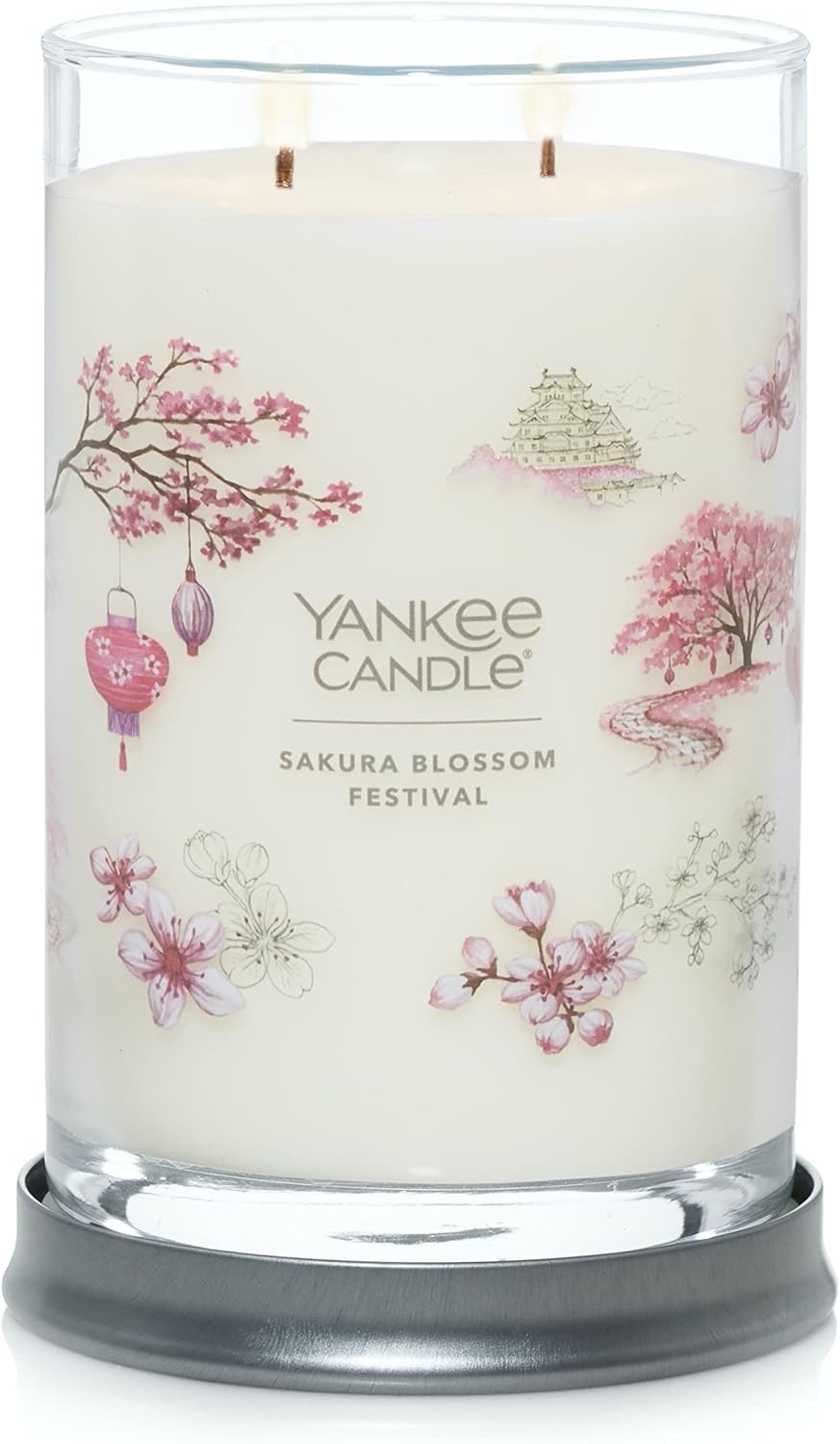 image:imageYankee Candle Iced Berry Lemonade Scented Candle 20oz Classic 2Wick Tumbler with up to 80 Hour Burn TimeSakura Blossom Festival