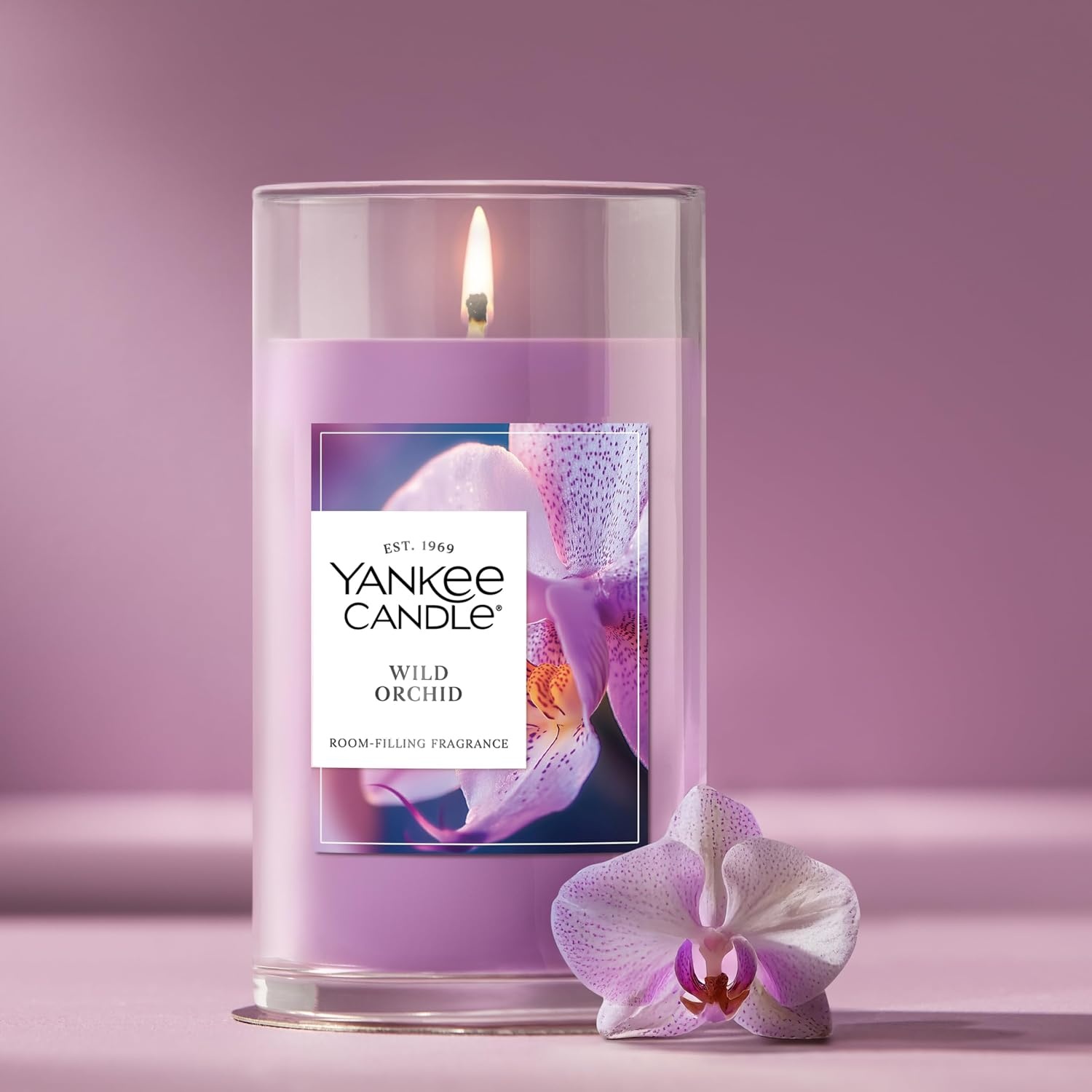 image:imageYankee Candle Iced Berry Lemonade Scented Candle 20oz Classic 2Wick Tumbler with up to 80 Hour Burn TimeWild Orchid