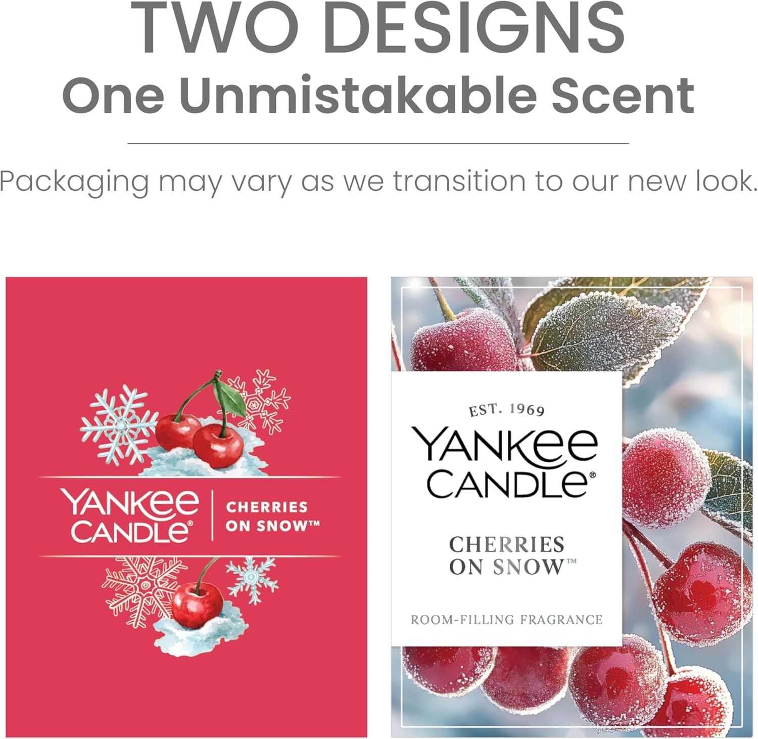 image:imageYankee Candle Large Tumbler Scented Candle with up to 80 Hour Burn Time Premium Plant Wax Blend for Consistent Burn 20 oz Tumbler Candle with Room Filling Fragrance Cherries on SnowFestive