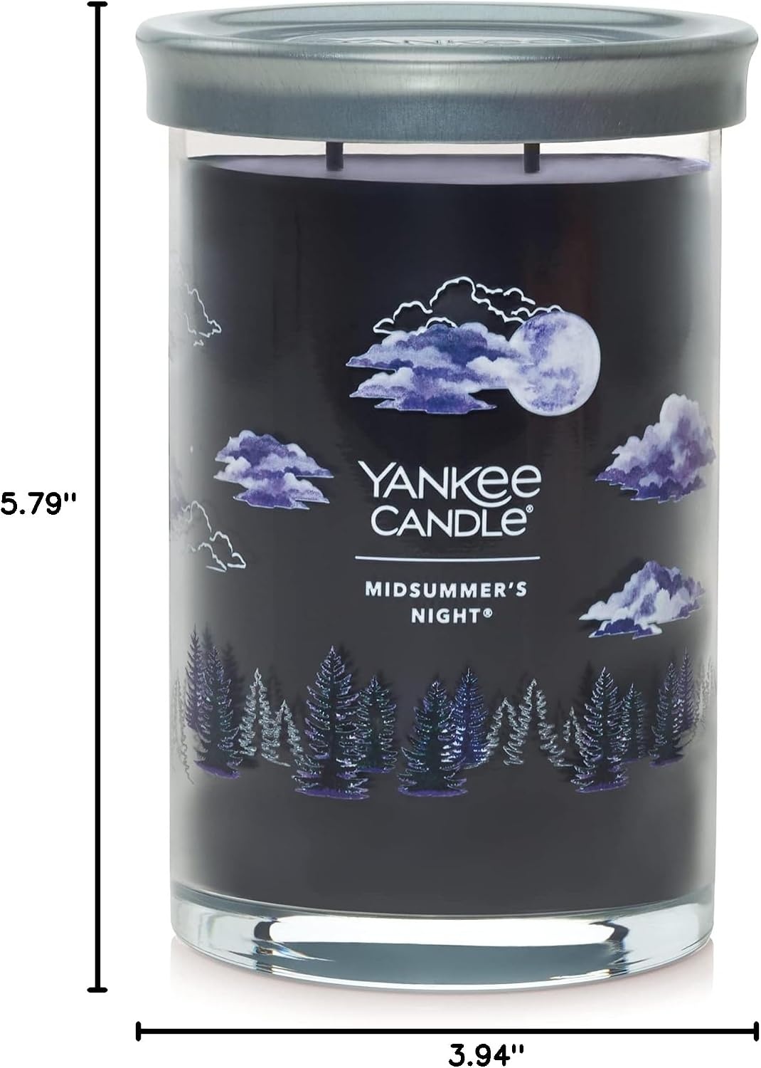 image:imageYankee Candle Large Tumbler Scented Candle with up to 80 Hour Burn Time Premium Plant Wax Blend for Consistent Burn 20 oz Tumbler Candle with Room Filling Fragrance Coconut BeachMidSummers Night