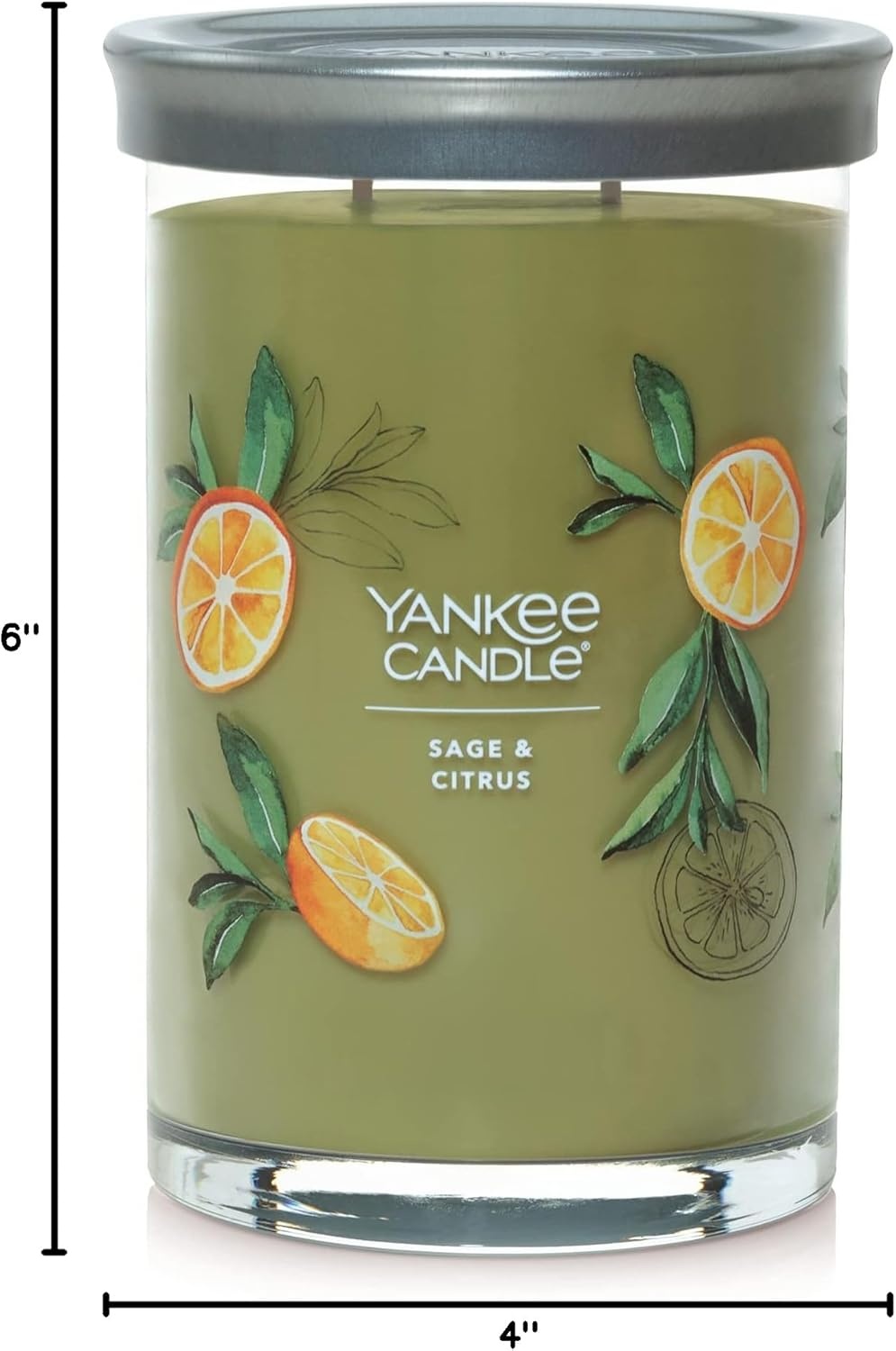 image:imageYankee Candle Large Tumbler Scented Candle with up to 80 Hour Burn Time Premium Plant Wax Blend for Consistent Burn 20 oz Tumbler Candle with Room Filling Fragrance Coconut BeachSage Citrus