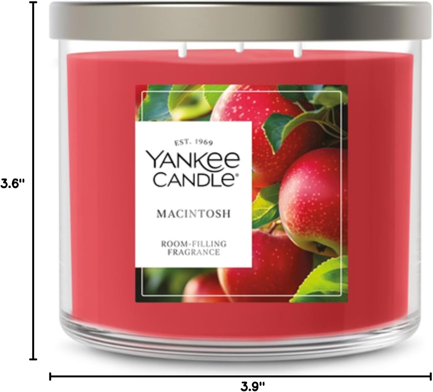 image:imageYankee Candle Large Tumbler Scented Candle with up to 80 Hour Burn Time Premium Plant Wax Blend for Consistent Burn 20 oz Tumbler Candle with Room Filling Fragrance Tangerine amp VanillaMacintosh