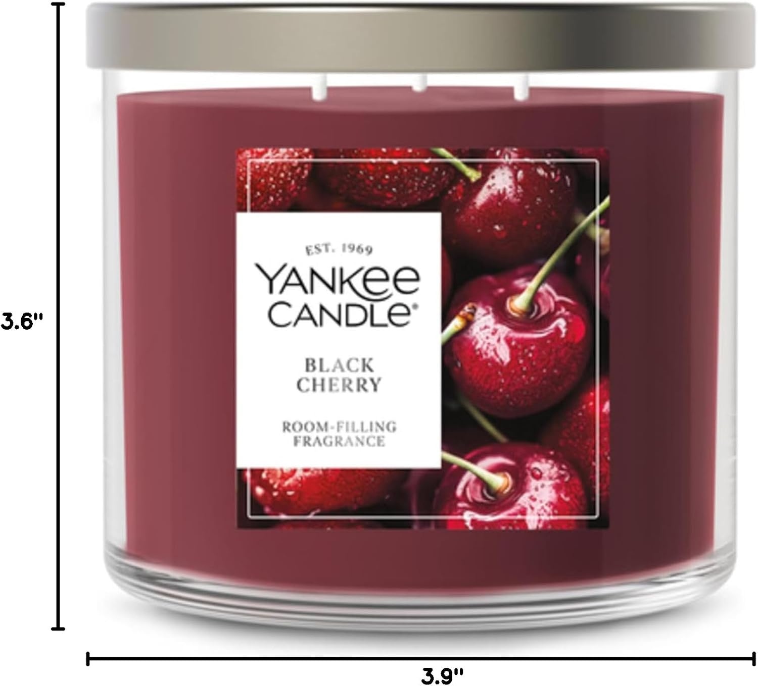 image:imageYankee Candle Large Tumbler Scented Candle with up to 80 Hour Burn Time Premium Plant Wax Blend for Consistent Burn 20 oz Tumbler Candle with Room Filling Fragrance Tangerine amp VanillaBlack Cherry
