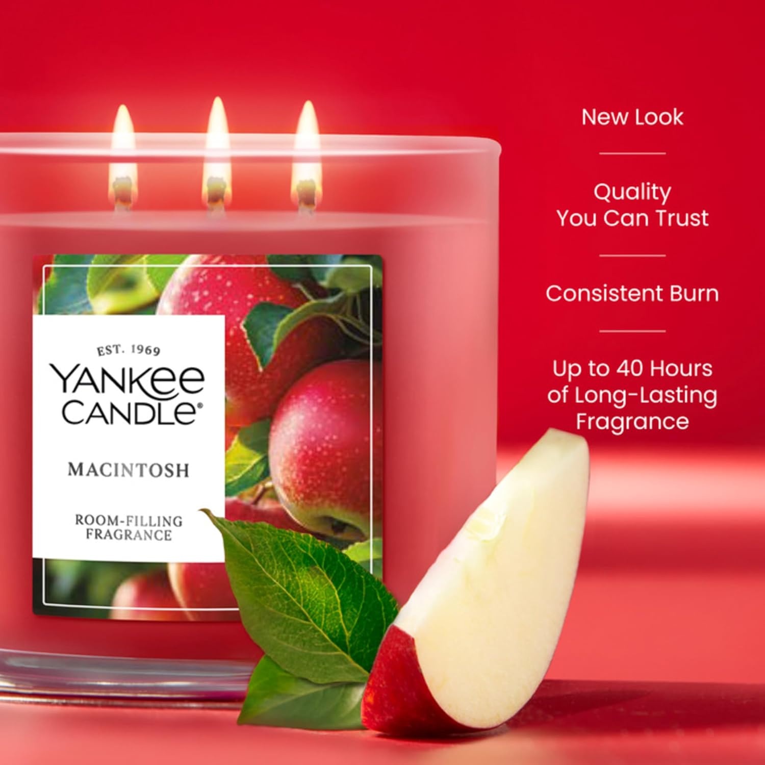 image:imageYankee Candle Large Tumbler Scented Candle with up to 80 Hour Burn Time Premium Plant Wax Blend for Consistent Burn 20 oz Tumbler Candle with Room Filling Fragrance Tangerine amp VanillaMacintosh