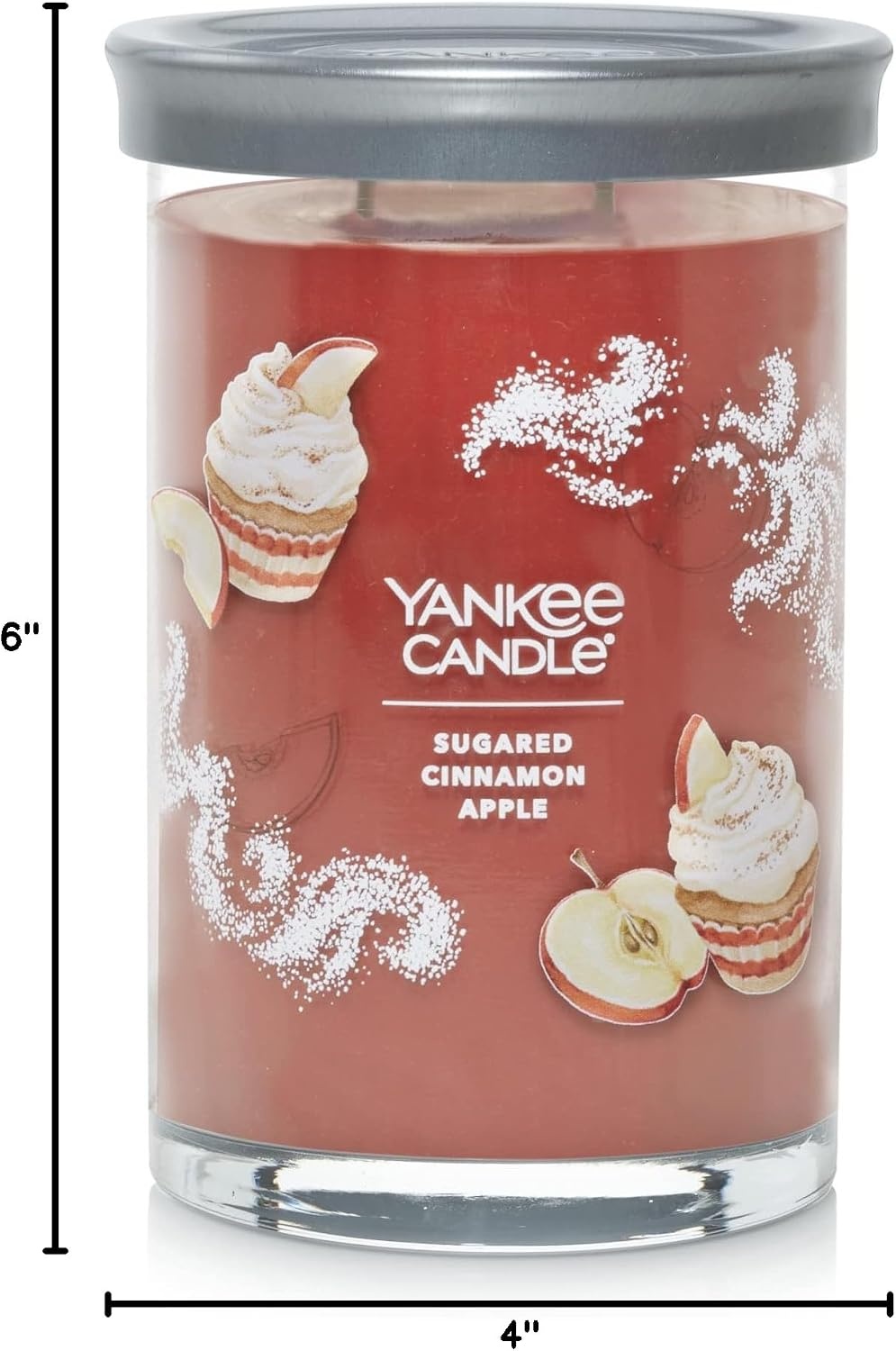 image:imageYankee Candle Large Tumbler Scented Candle with up to 80 Hour Burn Time Premium Plant Wax Blend for Consistent Burn 20 oz Tumbler Candle with Room Filling Fragrance Sugared Cinnamon AppleSugared Cinnamon Apple
