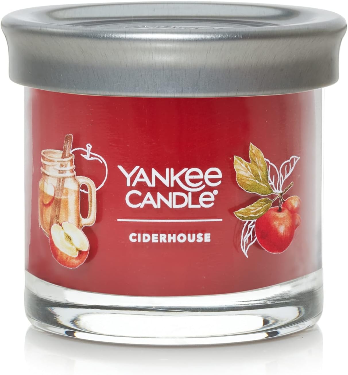 image:imageYankee Candle Large Tumbler Scented Candle with up to 80 Hour Burn Time Premium Plant Wax Blend for Consistent Burn 20 oz Tumbler Candle with Room Filling Fragrance Sugared Cinnamon AppleCiderhouse