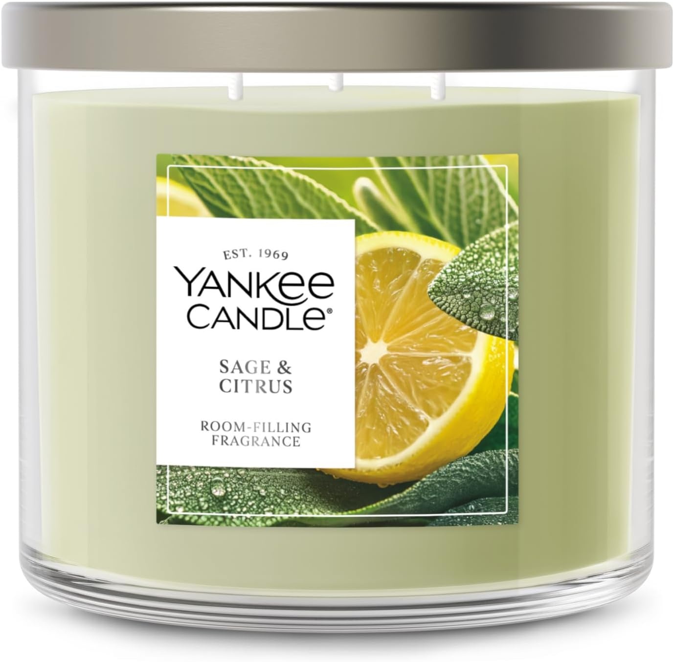 image:imageYankee Candle Large Tumbler Scented Candle with up to 80 Hour Burn Time Premium Plant Wax Blend for Consistent Burn 20 oz Tumbler Candle with Room Filling Fragrance Coconut BeachSage Citrus