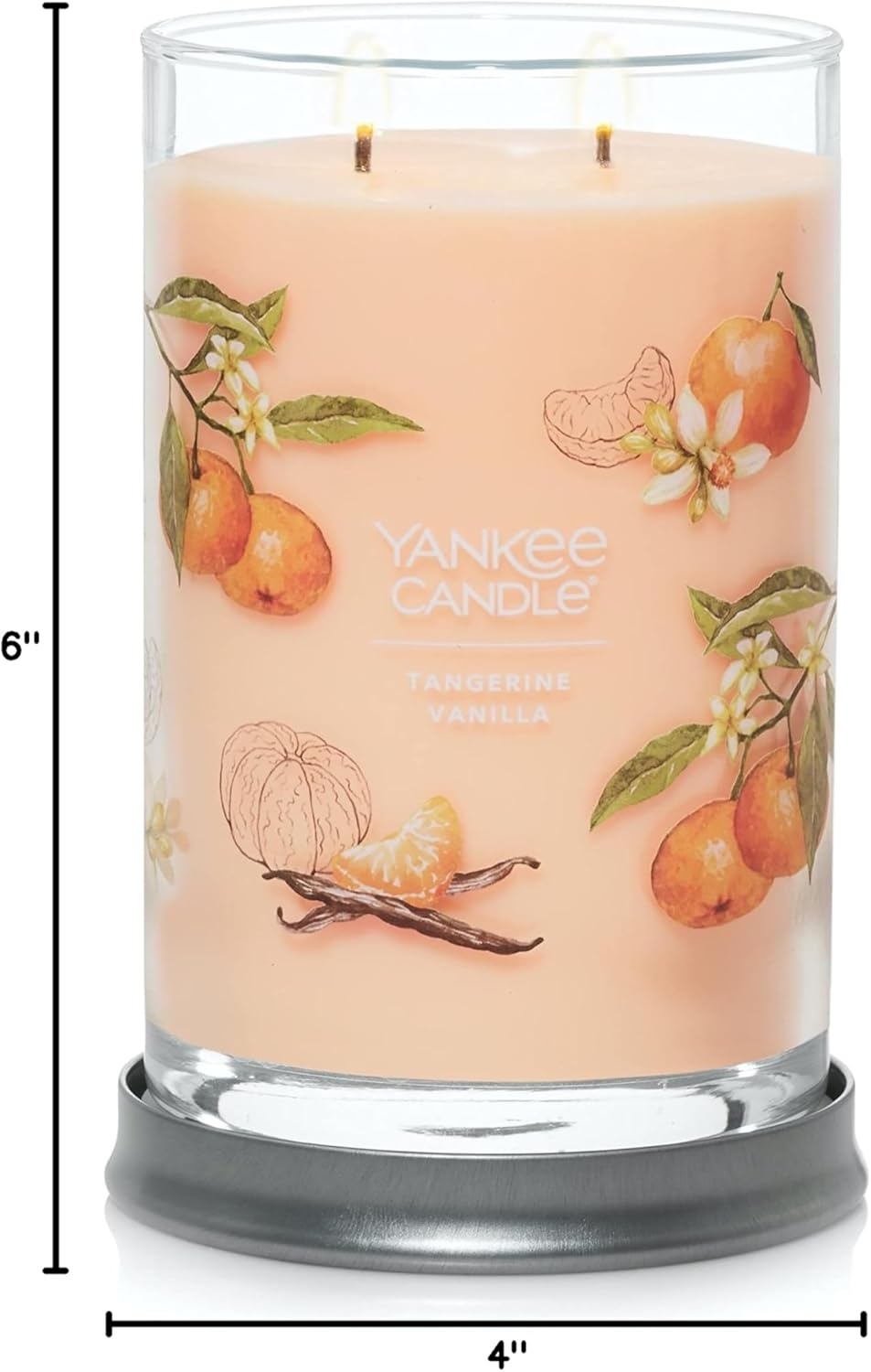 image:imageYankee Candle Large Tumbler Scented Candle with up to 80 Hour Burn Time Premium Plant Wax Blend for Consistent Burn 20 oz Tumbler Candle with Room Filling Fragrance Tangerine amp VanillaTangerine Vanilla
