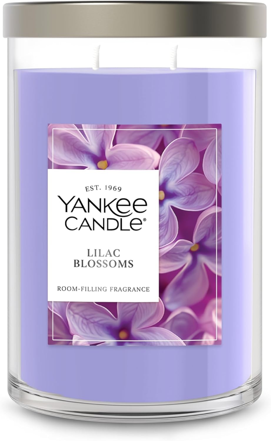 image:imageYankee Candle Large Tumbler Scented Candle with up to 80 Hour Burn Time Premium Plant Wax Blend for Consistent Burn 20 oz Tumbler Candle with Room Filling Fragrance Lilac BlossomsLilac Blossoms