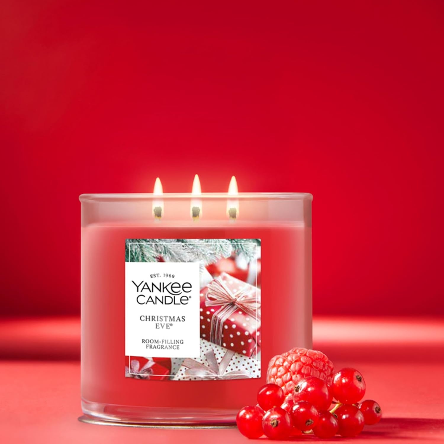 image:imageYankee Candle Large Tumbler Scented Candle with up to 80 Hour Burn Time Premium Plant Wax Blend for Consistent Burn 20 oz Tumbler Candle with Room Filling Fragrance Balsam amp CedarChristmas Eve