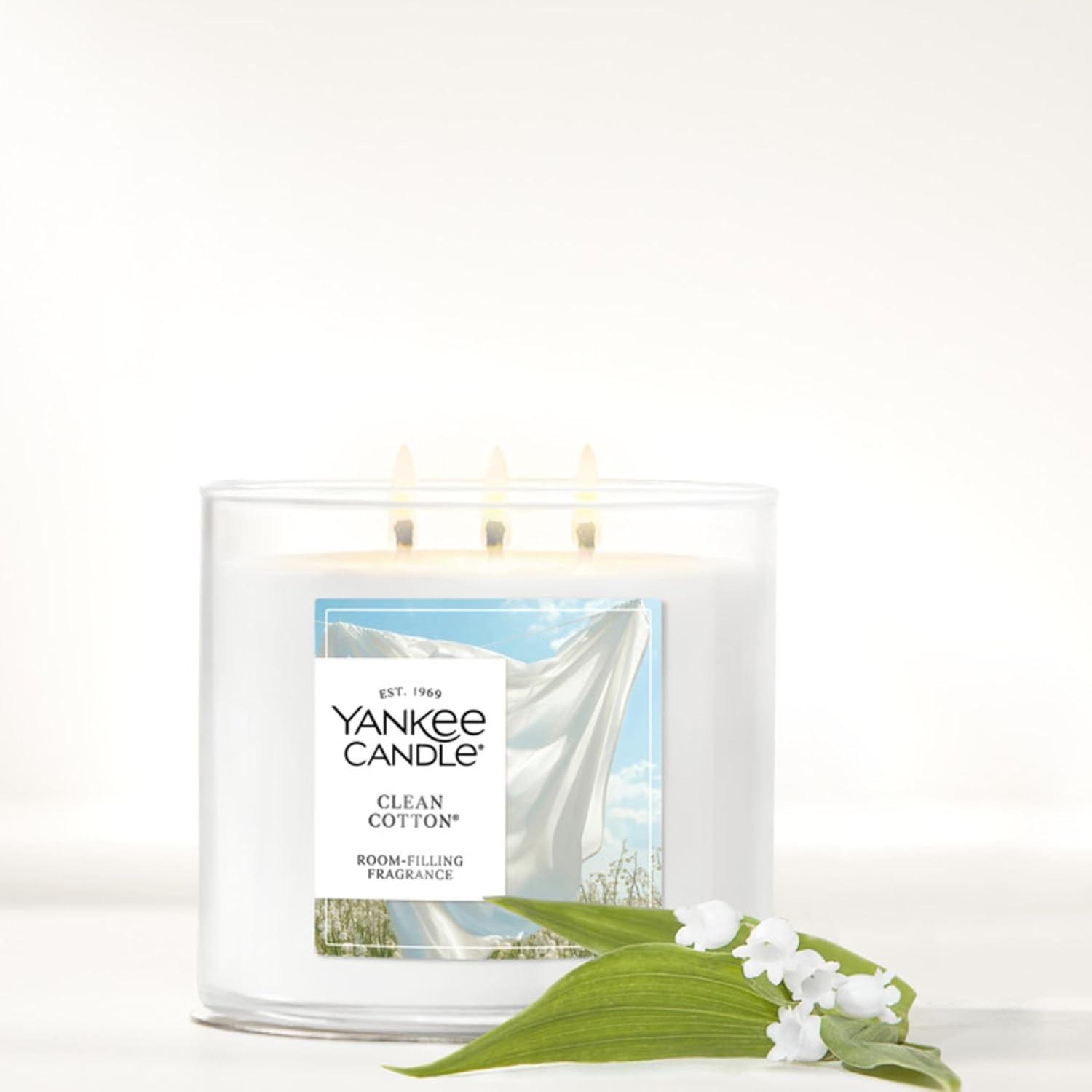 image:imageYankee Candle Large Tumbler Scented Candle with up to 80 Hour Burn Time Premium Plant Wax Blend for Consistent Burn 20 oz Tumbler Candle with Room Filling Fragrance Coconut BeachClean Cotton