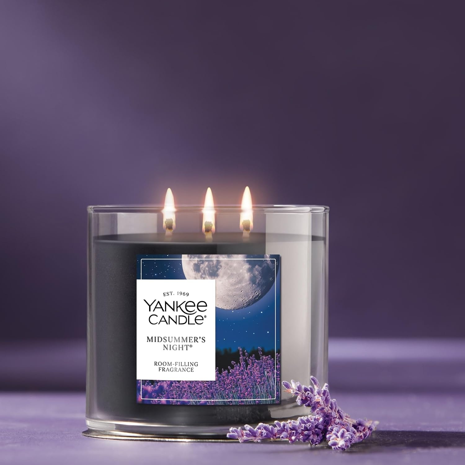 image:imageYankee Candle Large Tumbler Scented Candle with up to 80 Hour Burn Time Premium Plant Wax Blend for Consistent Burn 20 oz Tumbler Candle with Room Filling Fragrance Coconut BeachMidSummers Night