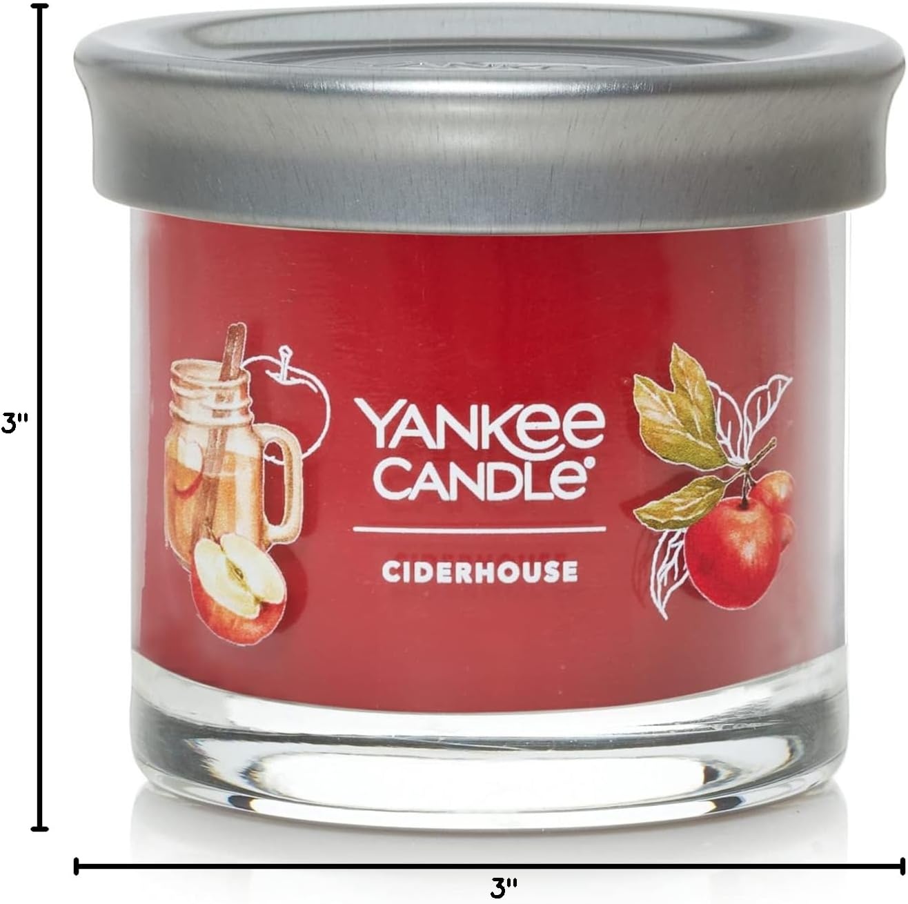 image:imageYankee Candle Large Tumbler Scented Candle with up to 80 Hour Burn Time Premium Plant Wax Blend for Consistent Burn 20 oz Tumbler Candle with Room Filling Fragrance Sugared Cinnamon AppleCiderhouse