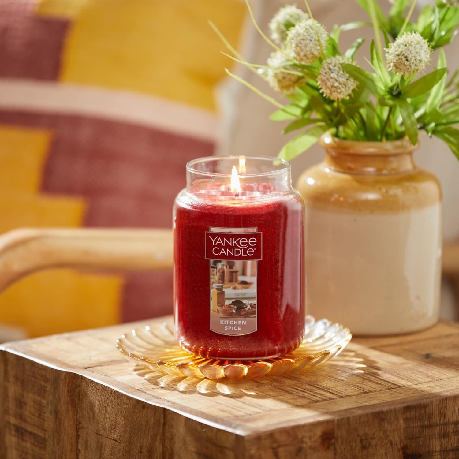 image:imageYankee Candle Macintosh Large Classic Jar CandleKitchen Spice