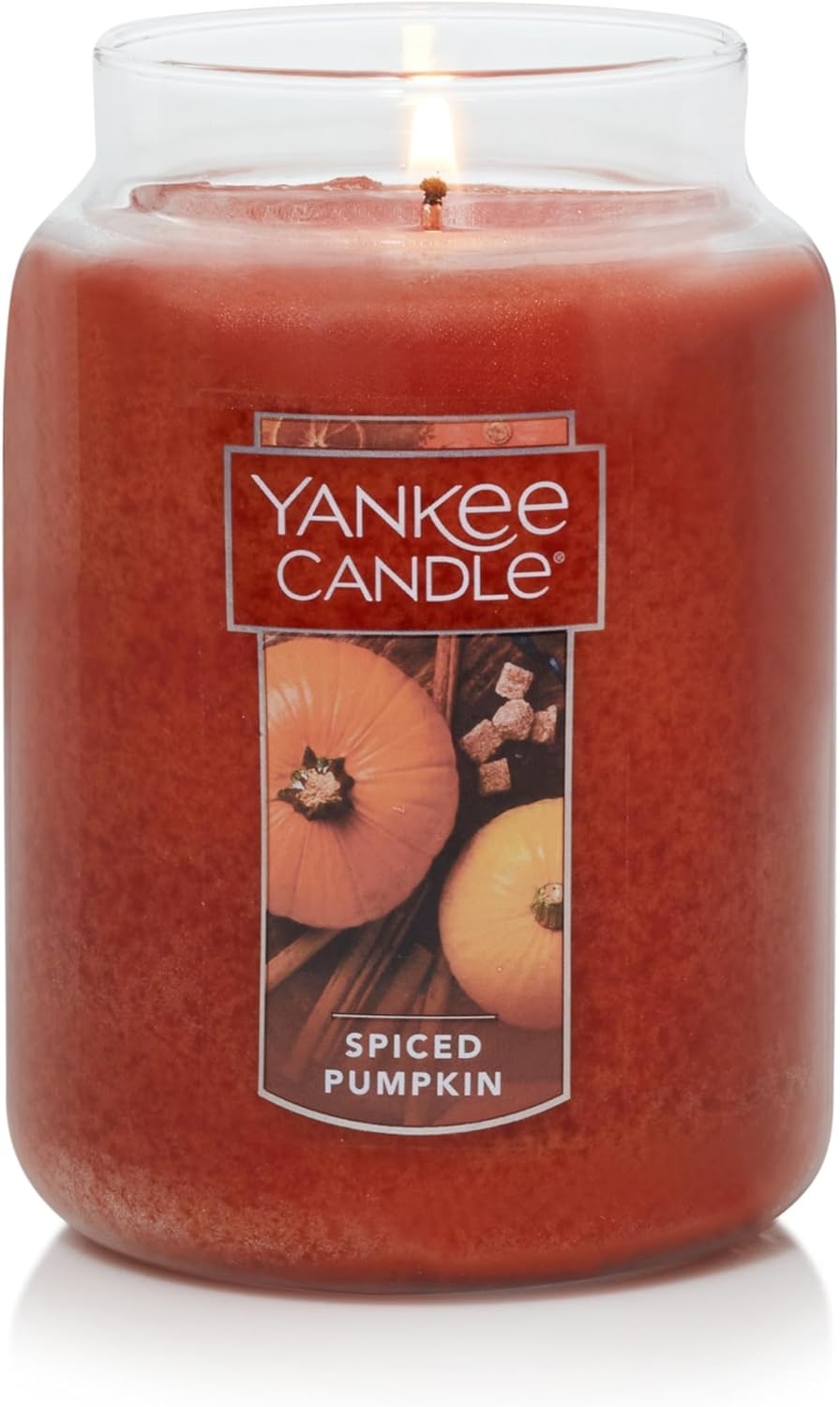 image:imageYankee Candle Macintosh Large Classic Jar CandleSpiced Pumpkin