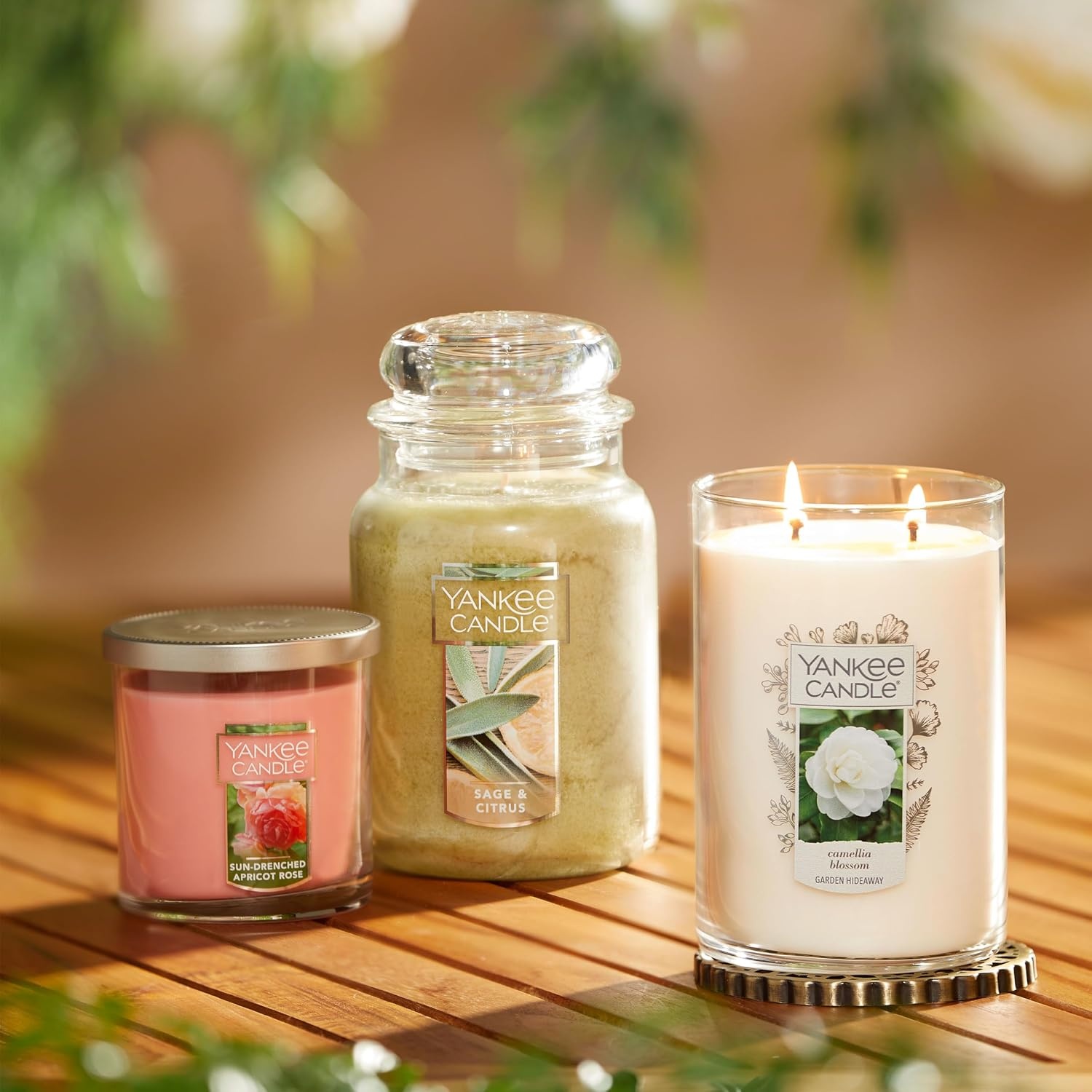 image:imageYankee Candle MidSummers Night Scented Classic Large Single Wick Jar Candle 22oz with Over 110 Hours of Burn Time Ideal for Dinner Parties Relaxing Saturdays and Special OccasionsSage Citrus