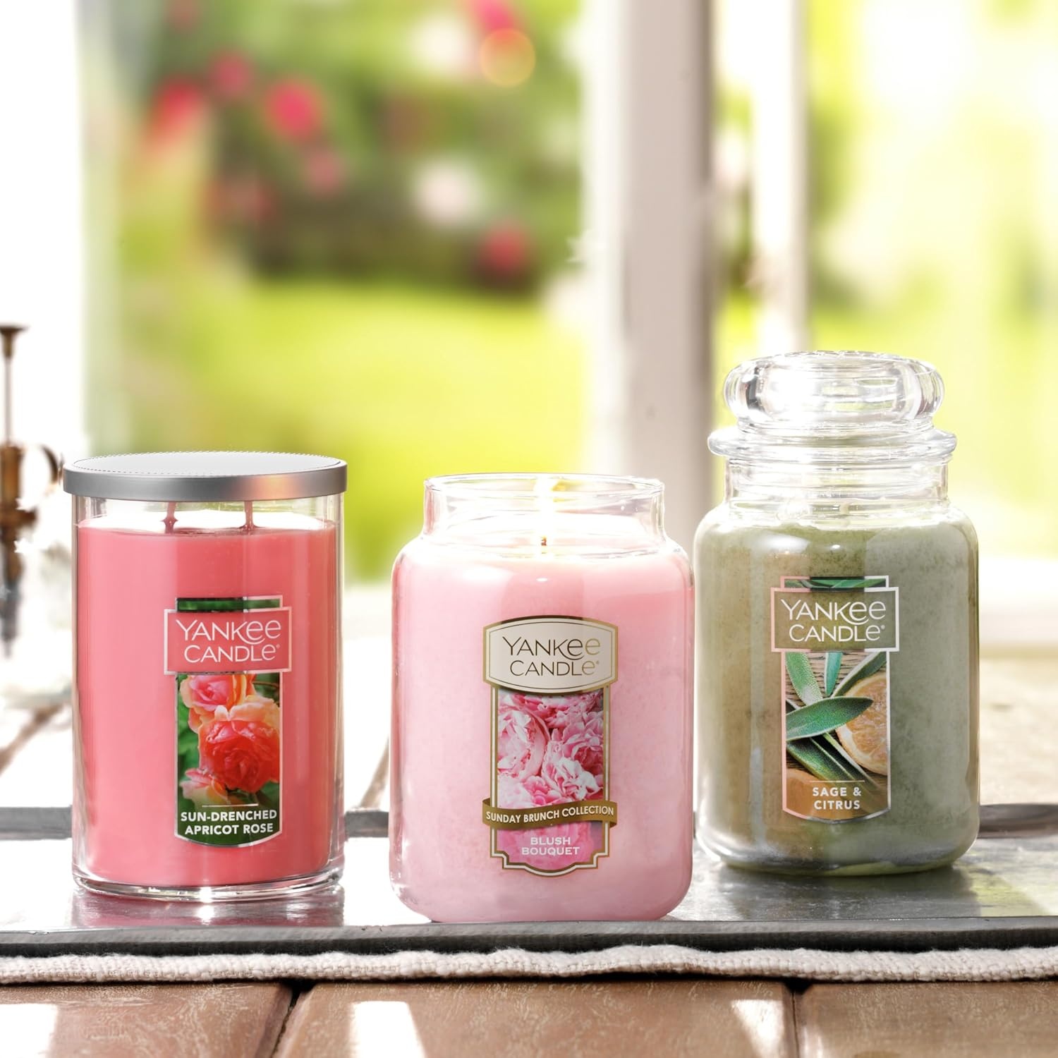 image:imageYankee Candle MidSummers Night Scented Classic Large Single Wick Jar Candle 22oz with Over 110 Hours of Burn Time Ideal for Dinner Parties Relaxing Saturdays and Special OccasionsSage Citrus