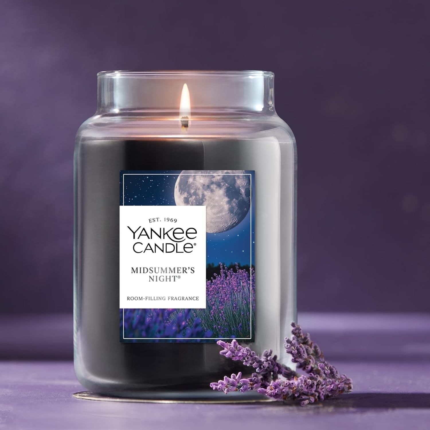 image:imageYankee Candle Ocean Air Scented Candle 22oz Large Jar with up to 150 Hour Burn Time GiftableMidSummers Night