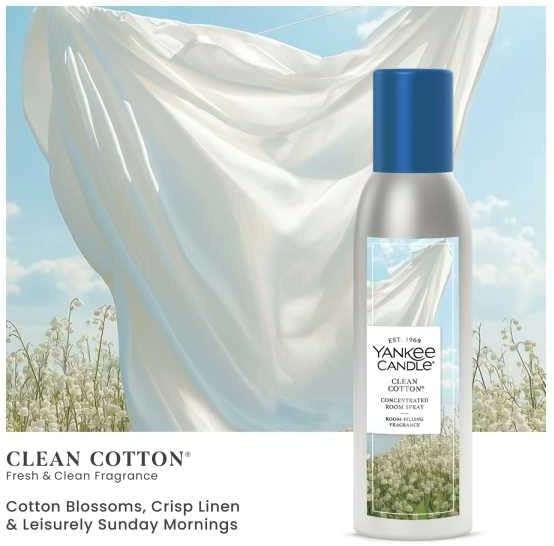 image:imageYankee Candle Room Spray Mystery Box 4 Pack Assorted Scents Long Lasting Home amp Car Air Freshener Odor Eliminator Room Deodorizer 15 oz Each 4 Sprays TotalCottonLavenderMidsummer Variety Pack