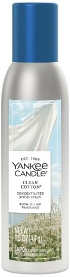 image:imageYankee Candle Room Spray Mystery Box 4 Pack Assorted Scents Long Lasting Home amp Car Air Freshener Odor Eliminator Room Deodorizer 15 oz Each 4 Sprays TotalClean Cotton
