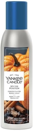 image:imageYankee Candle Room Spray Mystery Box 4 Pack Assorted Scents Long Lasting Home amp Car Air Freshener Odor Eliminator Room Deodorizer 15 oz Each 4 Sprays TotalSpiced Pumpkin