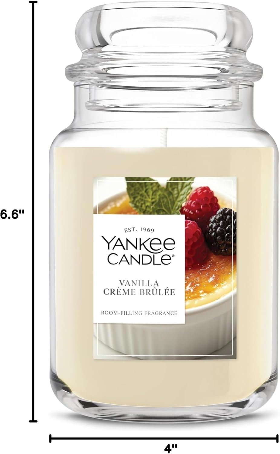 image:imageYankee Candle Salted Caramel Scented Candle 22oz Large Jar Up to 150 Hour Burn Time GiftableVanilla Crme Brle