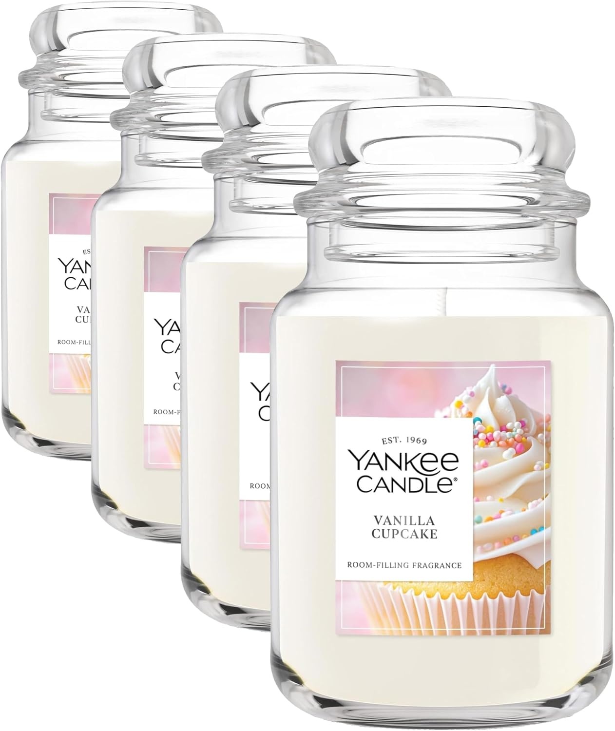 image:imageYankee Candle Salted Caramel Scented Candle 22oz Large Jar Up to 150 Hour Burn Time GiftableVanilla Cupcake