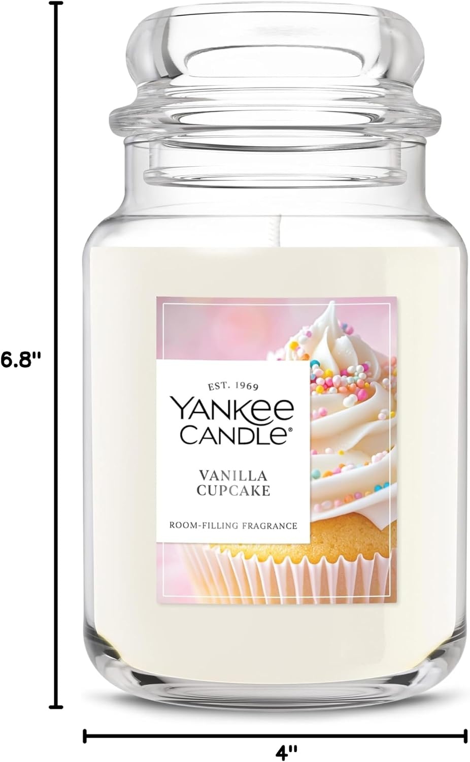 image:imageYankee Candle Salted Caramel Scented Candle 22oz Large Jar Up to 150 Hour Burn Time GiftableVanilla Cupcake