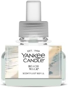 image:imageYankee Candle ScentPlug Refill for Plug in Air Fresheners Scented Oil Refills Long Lasting Home Fragrance Apple Pumpkin Pack of 4Beach Walk