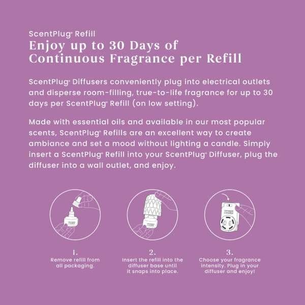 image:imageYankee Candle ScentPlug Refill for Plug in Air Fresheners Scented Oil Refills Long Lasting Home Fragrance Apple Pumpkin Pack of 4Wild Orchid