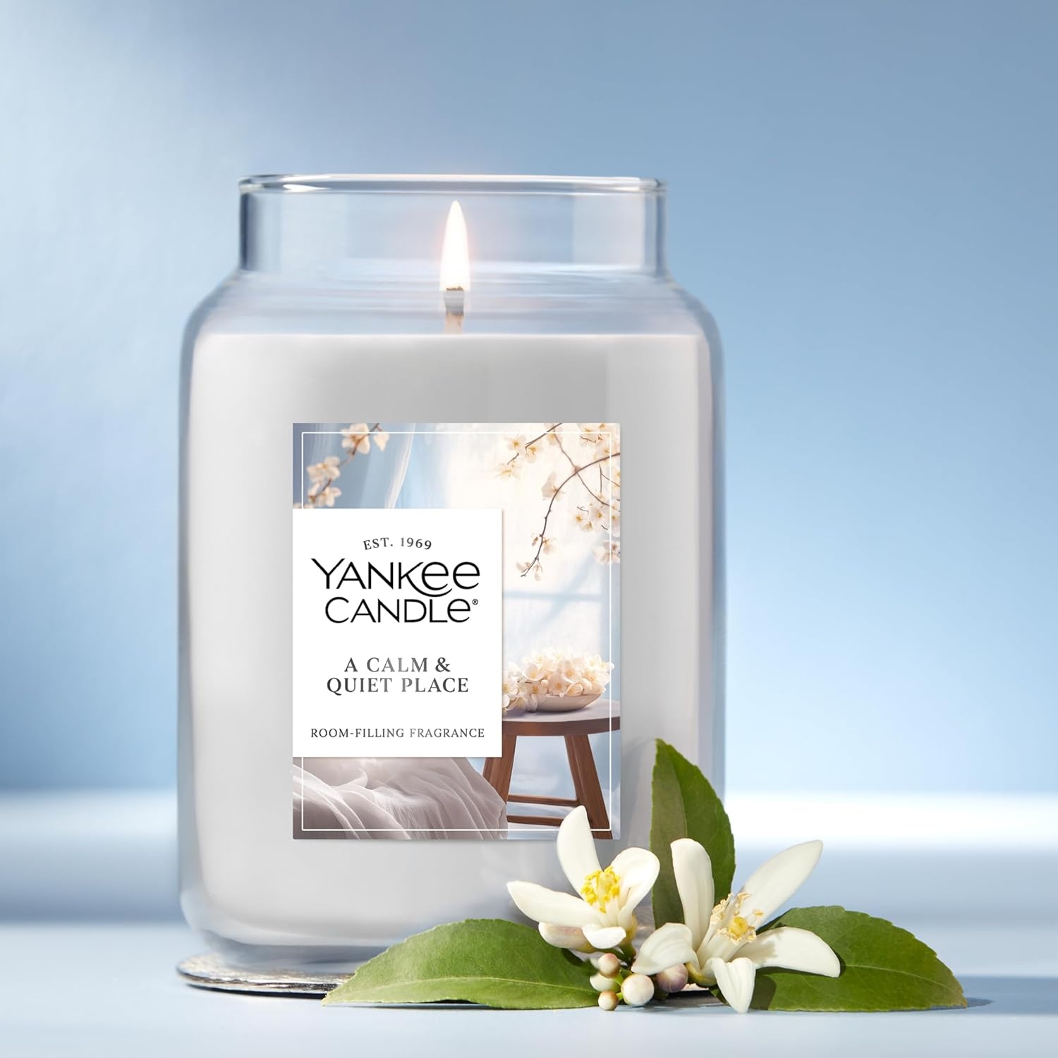 image:imageYankee Candle Seaside Woods Scented Candle 22oz Large Jar with up to 150 Hour Burn Time GiftableA Calm Quiet Place