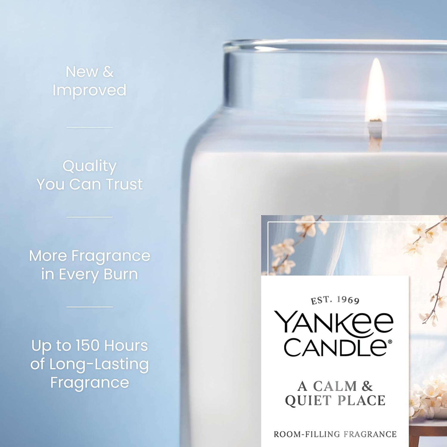 image:imageYankee Candle Seaside Woods Scented Candle 22oz Large Jar with up to 150 Hour Burn Time GiftableA Calm Quiet Place