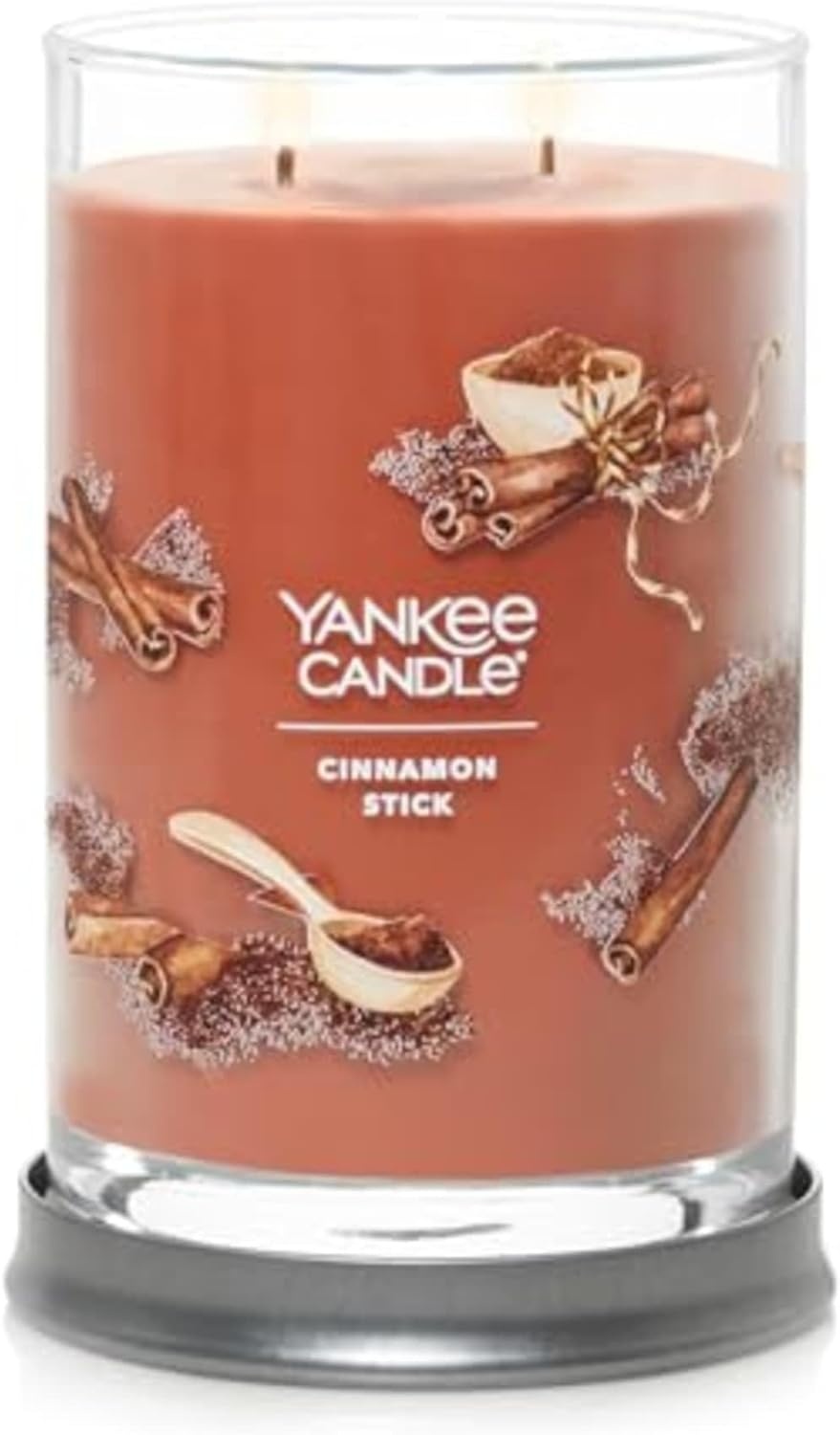 image:imageYankee Candle Signature Large Tumbler Candle Cinnamon Stick Scented Candle 20 oz 2Wick Premium Plant Wax Blend Over 60 Hours Burn TimeCinnamon Stick