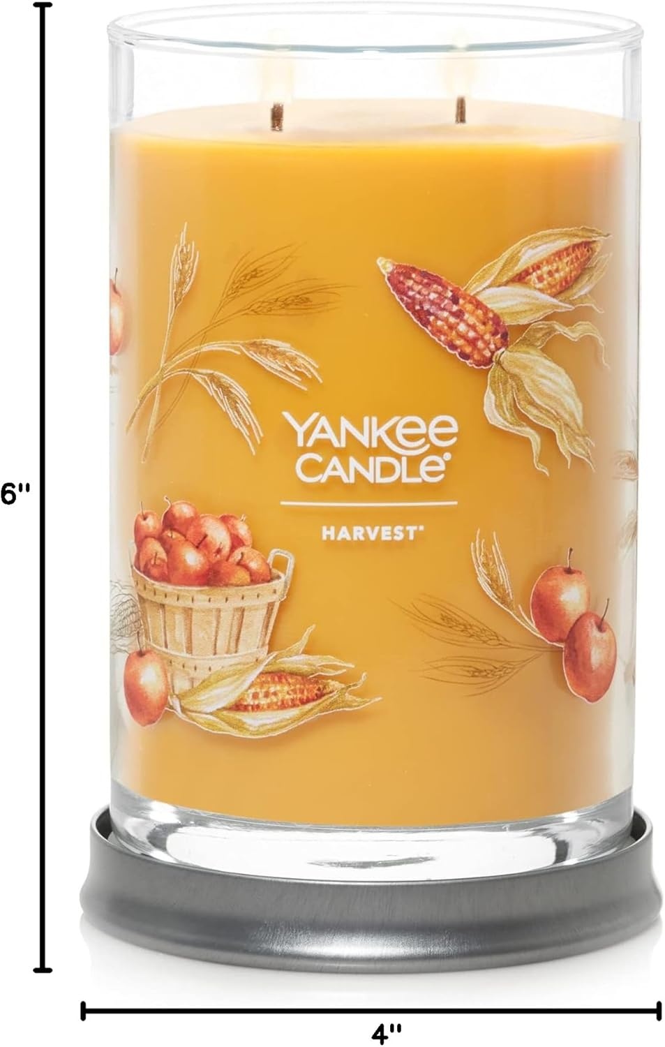 image:imageYankee Candle Signature Large Tumbler Candle Cinnamon Stick Scented Candle 20 oz 2Wick Premium Plant Wax Blend Over 60 Hours Burn TimeHarvest